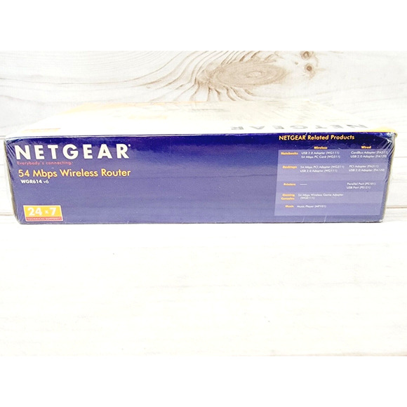 NETGEAR Wireless-G Router Internet Modem 54 Mbps WGR614 New In Box - Picture 5 of 7